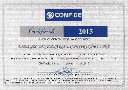 Certificado CONFIDE 